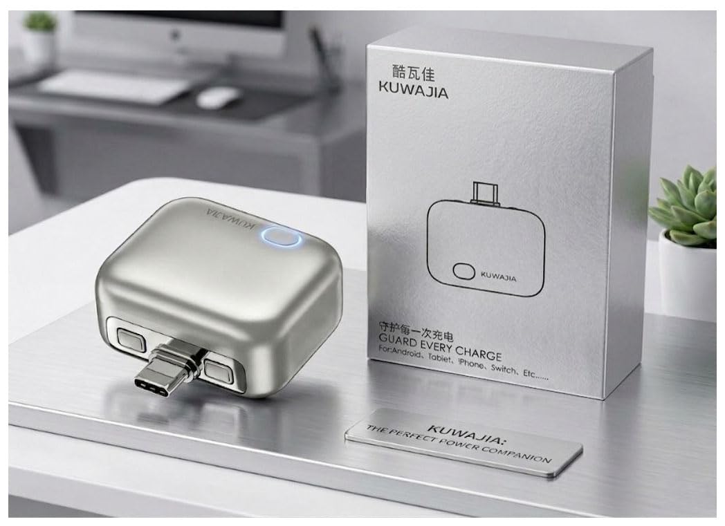 Kuwajia Smart Charger Adapter Auto Power Disconnector (Type-C Cable)