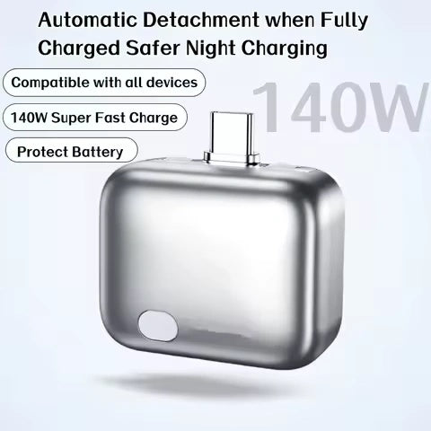 Kuwajia Smart Charger Adapter Auto Power Disconnector (Type-C Cable)