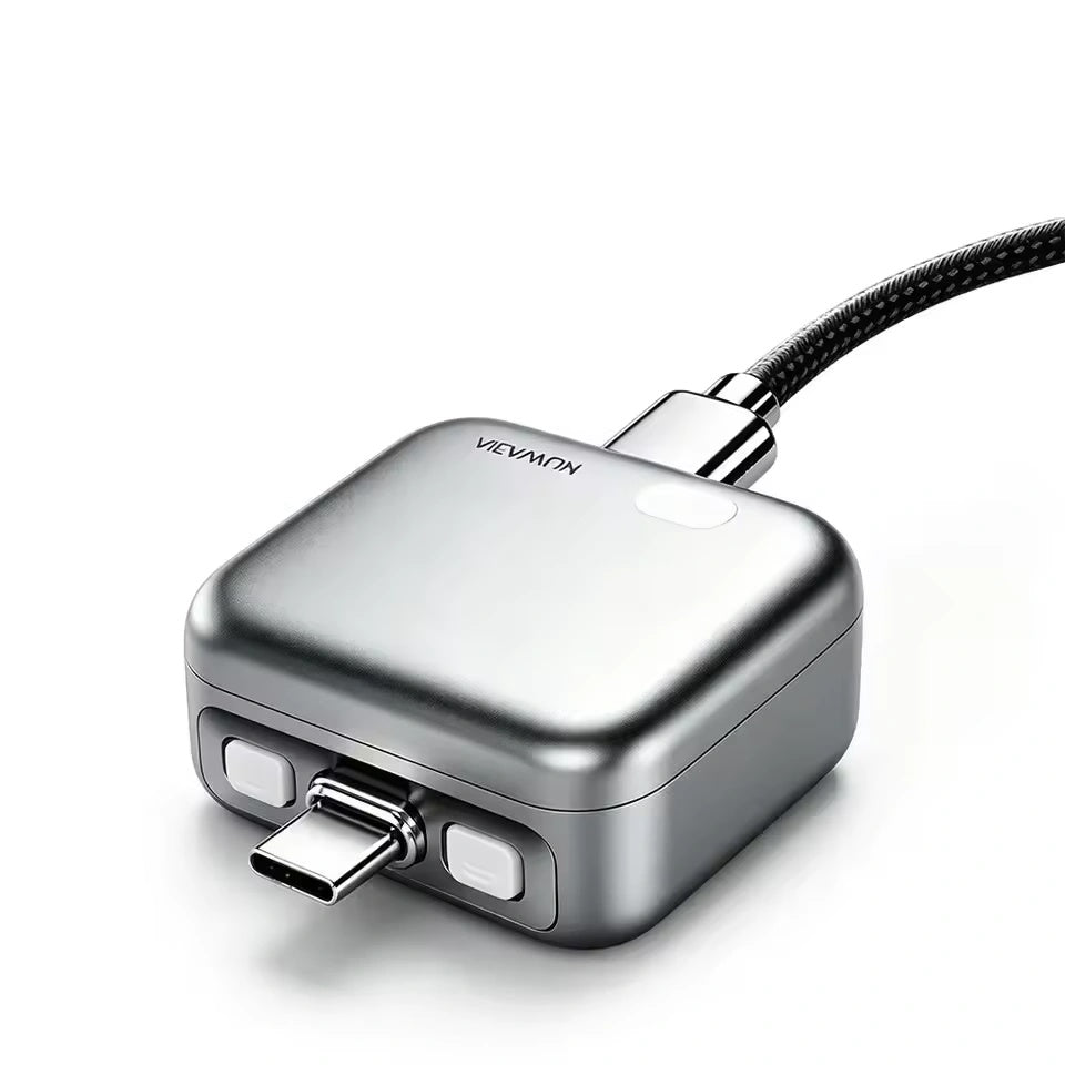 Kuwajia Smart Charger Adapter Auto Power Disconnector (Type-C Cable)